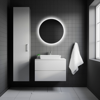 Zrcadlo AMBIENTE RONDE průměr 70 cm 4