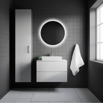 Zrcadlo AMBIENTE RONDE průměr 80 cm 3