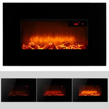 Elektrický krb AMBIENTE černá 2