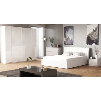 Postel ANABELLE bílá, 180x200 cm 1