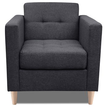 Křeslo ANDY antracitová 1