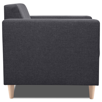 Křeslo ANDY antracitová 2