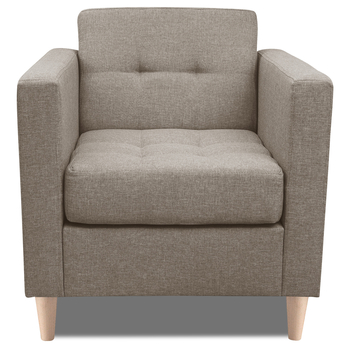 Křeslo ANDY světle šedá 1