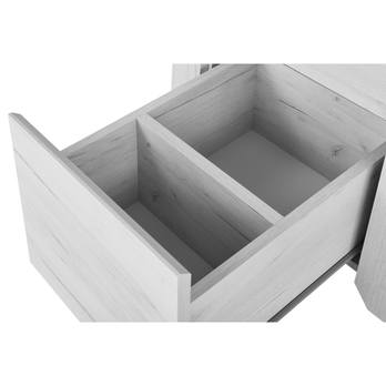 Psací stůl ANGEL 80 dub craft bílý 8