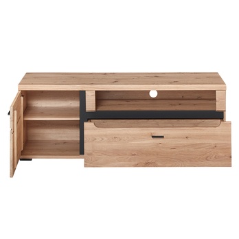TV komoda ANIELA II dub artisan/černá matná 2