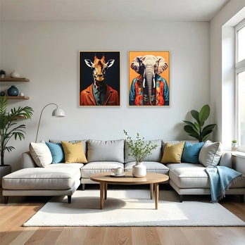 Obraz ANIMAL XVII 53x73 cm 1