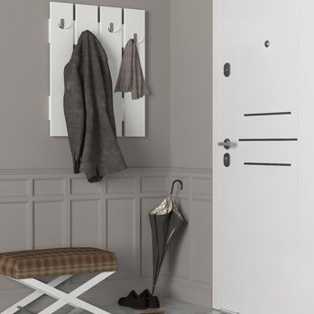 Předsíňový panel ANITA bílá 1