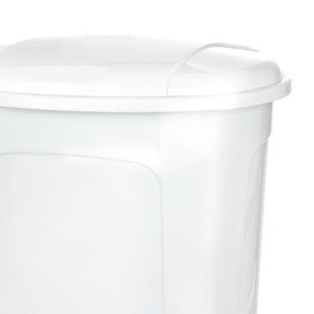 Odpadkový koš ANNE bílá. 3l 1