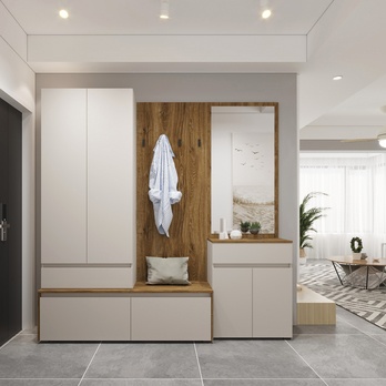 Předsíňová skříň ANSI kašmírová 1