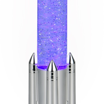 Stolní lampa APOLLO stříbrná 1