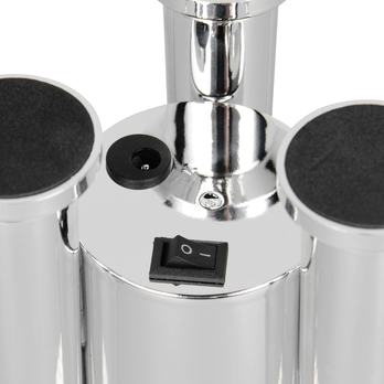 Stolní lampa APOLLO stříbrná 8
