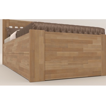 Postel APOLONIE BOX I dub, 90x200 cm 5