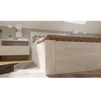 Postel APOLONIE BOX I buk/bílá, 120x200 cm 3