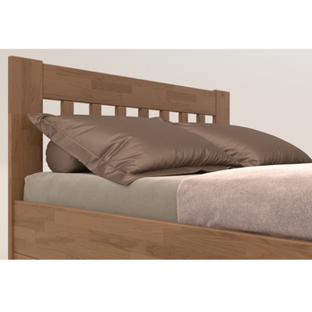 Postel APOLONIE BOX II dub/ořech světlý, 140x200 cm 4