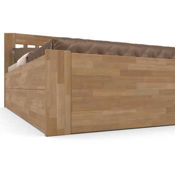 Postel APOLONIE BOX II buk, 160x200 cm 7