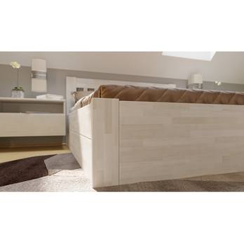 Postel APOLONIE BOX II buk/bílá, 160x200 cm 3
