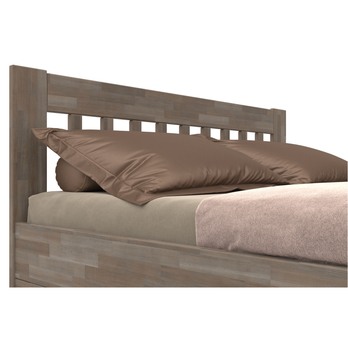 Postel APOLONIE BOX II buk/šedá, 160x200 cm 6