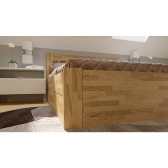 Postel APOLONIE BOX II dub, 180x200 cm 6