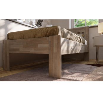 Postel APOLONIE I buk/šedá, 100x200 cm 4