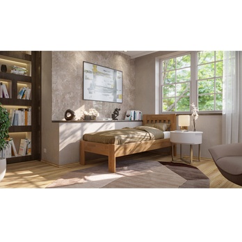 Postel APOLONIE I dub/světlý ořech, 100x200 cm 1