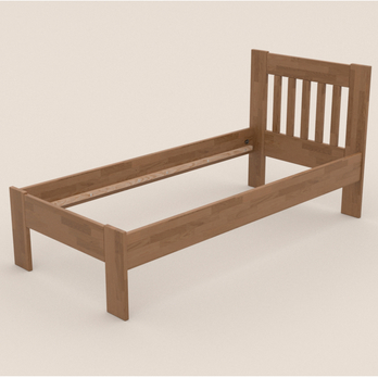 Postel APOLONIE I dub/světlý ořech, 100x200 cm 2