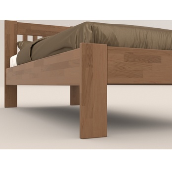 Postel APOLONIE I dub/světlý ořech, 100x200 cm 3