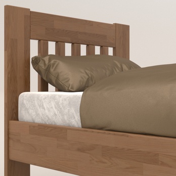 Postel APOLONIE I dub/světlý ořech, 100x200 cm 4