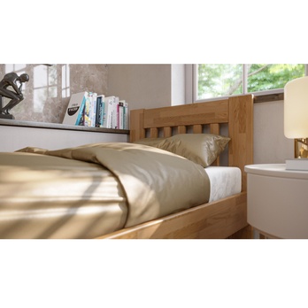 Postel APOLONIE I dub/světlý ořech, 100x200 cm 5