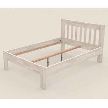 Postel APOLONIE II buk/bílá, 140x200 cm 2