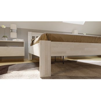 Postel APOLONIE II buk/bílá, 140x200 cm 4
