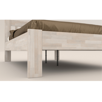 Postel APOLONIE II buk/bílá, 140x200 cm 5