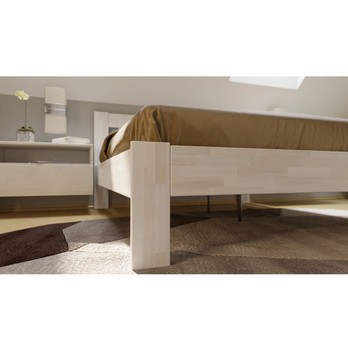 Postel APOLONIE II buk/bílá, 160x200 cm 5