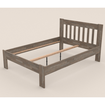 Postel APOLONIE II buk/šedá, 140x200 cm 2