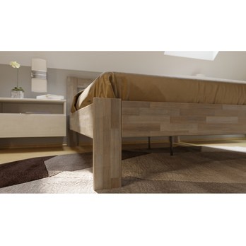 Postel APOLONIE II buk/šedá, 160x200 cm 5