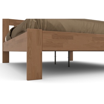 Postel APOLONIE II dub/světlý ořech, 160x200 cm 3