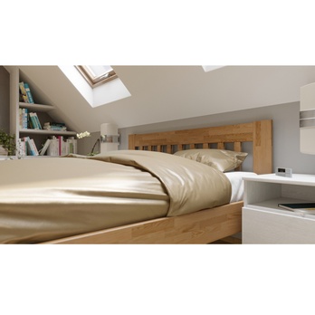 Postel APOLONIE II dub/světlý ořech, 160x200 cm 4