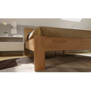 Postel APOLONIE II dub/světlý ořech, 160x200 cm 5