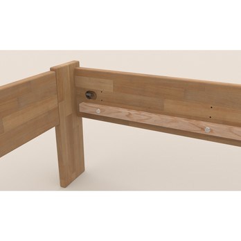 Rohová postel APOLONIE buk/pravá, 140x200 cm 5