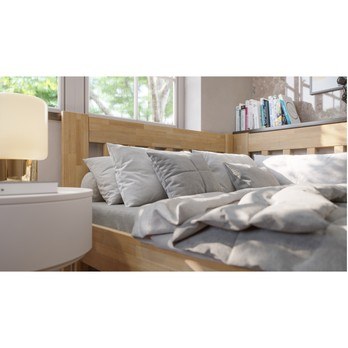 Rohová postel APOLONIE buk/pravá, 140x200 cm 6