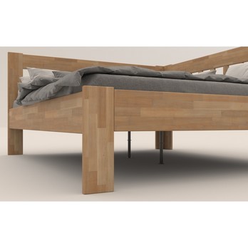 Rohová postel APOLONIE buk/pravá, 160x200 cm 3