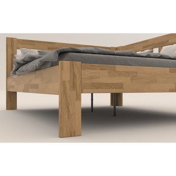 Rohová postel APOLONIE buk/pravá, 180x200 cm 4