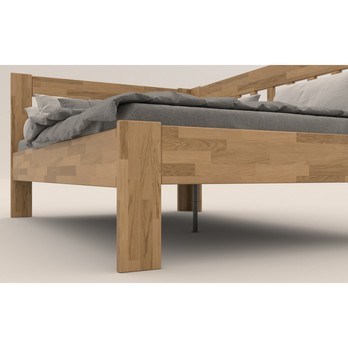 Rohová postel APOLONIE dub/pravá, 140x200 cm 3