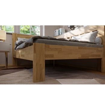 Rohová postel APOLONIE dub/pravá, 140x200 cm 5