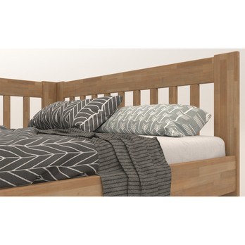 Rohová postel APOLONIE buk/levá, 160x200 cm 4