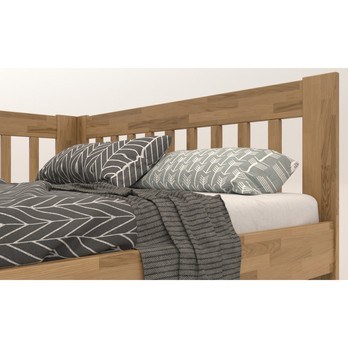 Rohová postel APOLONIE dub/levá, 180x200 cm 4