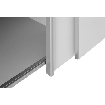 Šatní skříň ARAGON bílá, dub sonoma 8