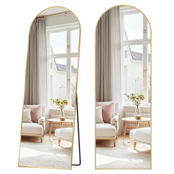 Stojanové zrcadlo ARCHED 1 zlatá 3