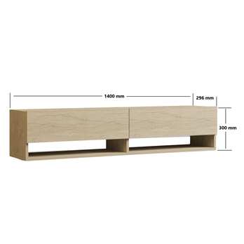 TV stolek ARGES travertin 4