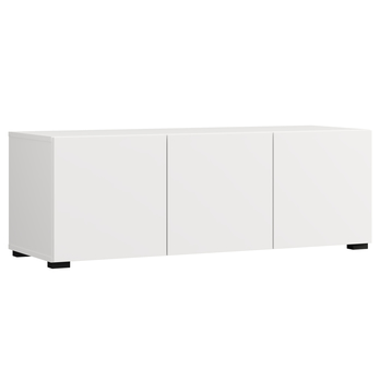 TV komoda ARGYLL 115 3D bílá 3