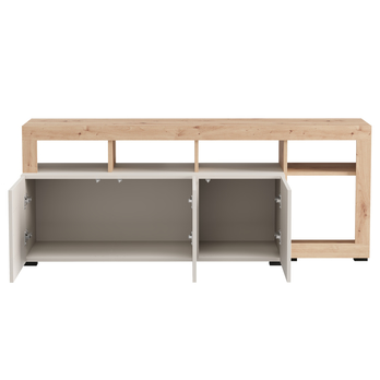 TV komoda ARGYLL 154 kašmírová/dub artisan 7
